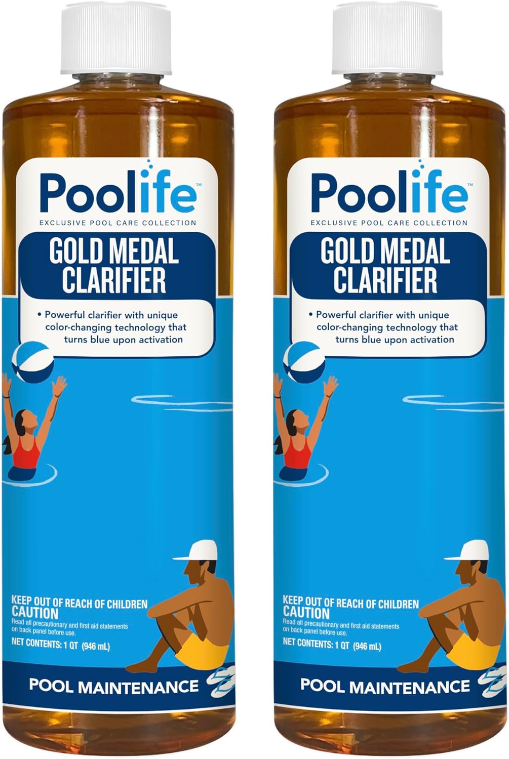 poolife Gold Medal Clarifier(1 qt) (2 Pack)