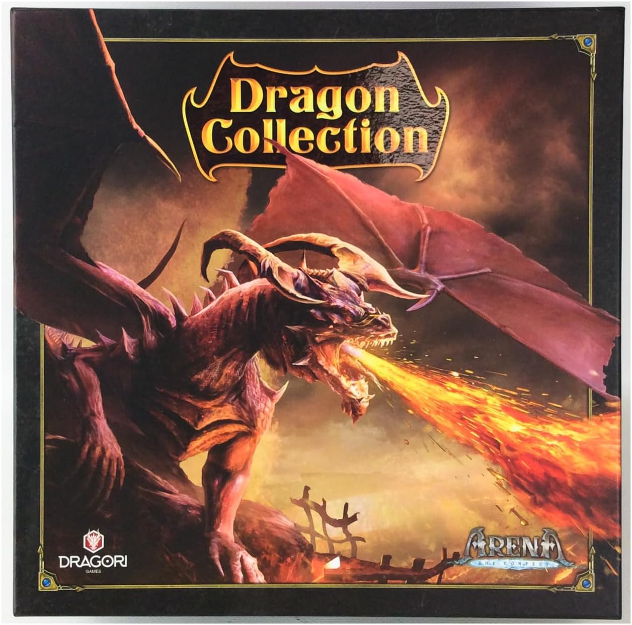Tanares Adventures Dragon Collection (Unpainted Edition) Miniatures | Fantasy | 1-8 Players | 5E Compatible | Expansion Box | Tabletop RPG | Arena: The Contest | Dragons