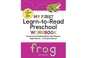 My First Learn-to-Read Preschool Workbook - Hooked on Phonics