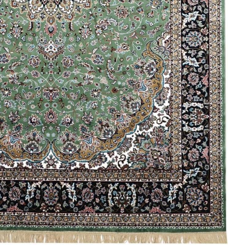 Image of Luxury Silk Carpet 9 x 12 FEET for Living Room or Bedroom, Made with Premium Silk, Perfect for Elegant Interiors Comfort and Timeless Design