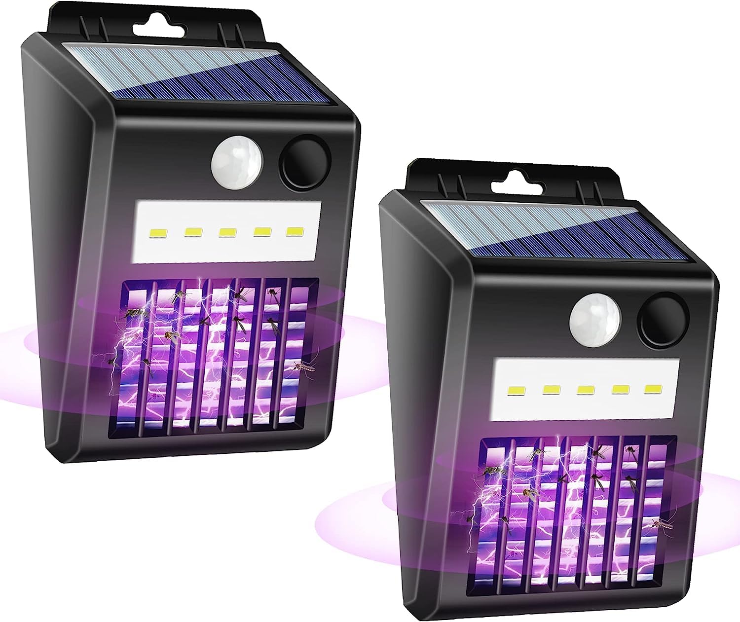 Jukkre 2-in-1 Solar Bug Zapper Outdoor, Solar Powered Mosquito Zapper with UV Light, Electric Insect Killer Fly Trap with Motion Sensor LED Lights for Outdoor Use (B0CCNNKGV8) Amazon Price History, Amazon Price Tracker