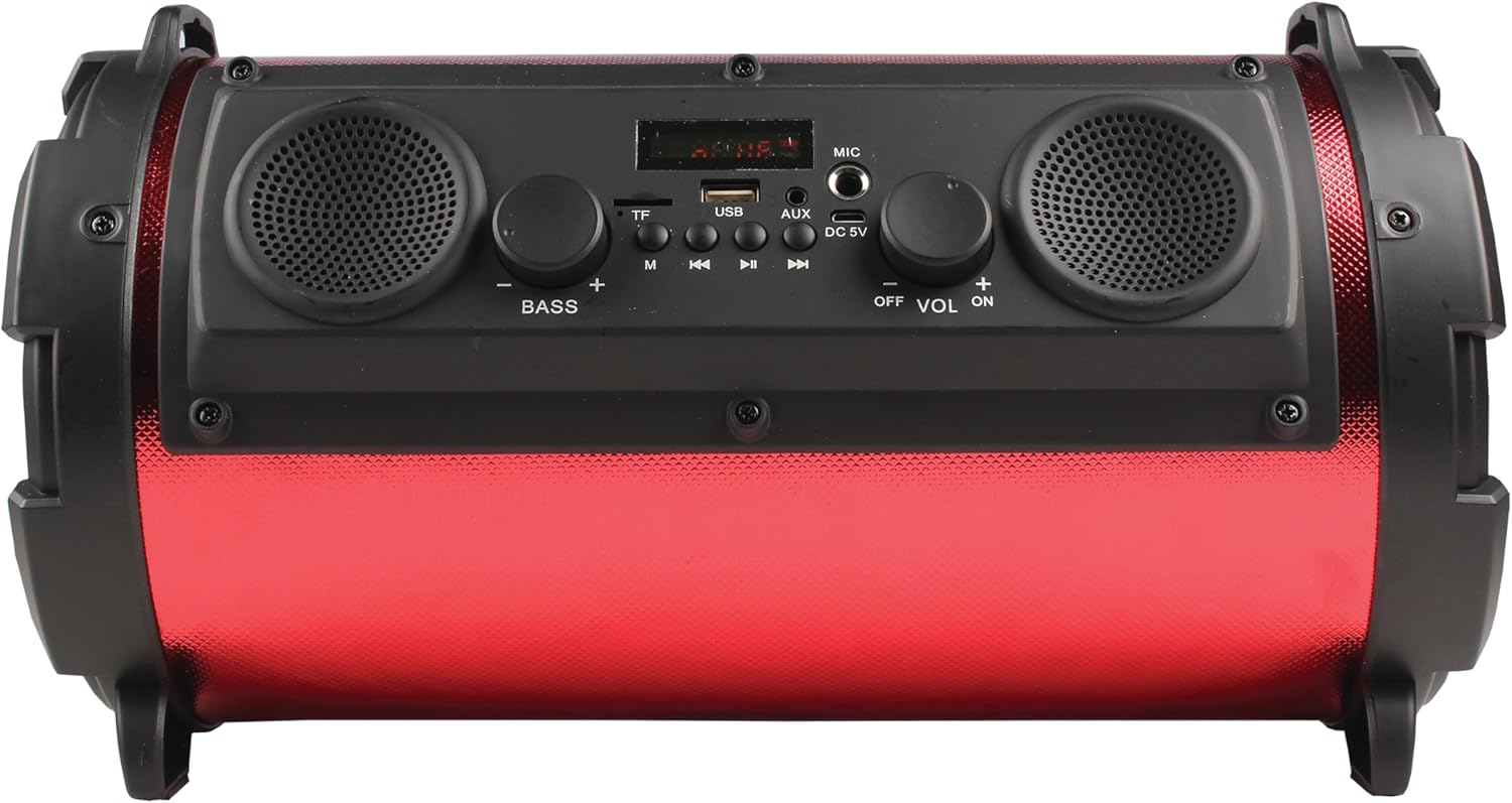 Supersonic IQ Sound IQ-1525BT 5"+2" Wireless Bluetooth Speakers Rich Stereo Sound, FM Radio, 16W Output, BT V4.0, USB/SD/AUX/Mic Input, Extra Bass, 10M Range, Rechargeable, Lightweight & Portable - Image 2