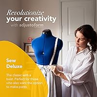 Vista 6 de Adjustoform Sew Deluxe FG373 - Vestido y pantalones ajustables en forma de zafiro M-L (talla de vestido de EE. UU. 10-16), maniquí de costura