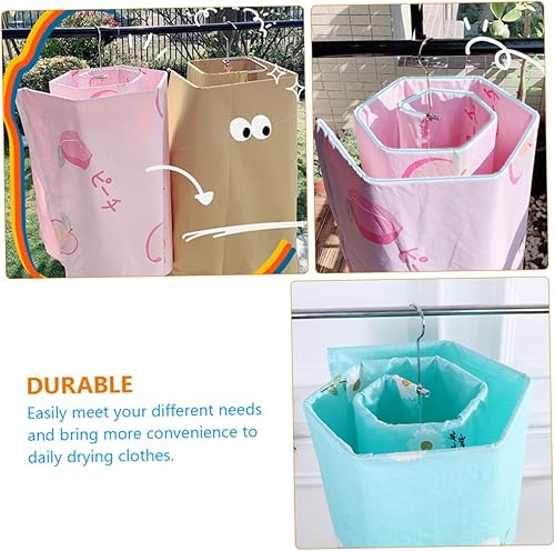 Miniatura 3 de Colgador de manta en espiral a prueba de viento Estante de edredón de acero inoxidable Estante