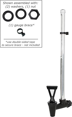 Miniatura 2 de Espiga de vista de nivel de agua Tru-View de 13 pulgadas para sistema de purificación de agua Crown BERKEY