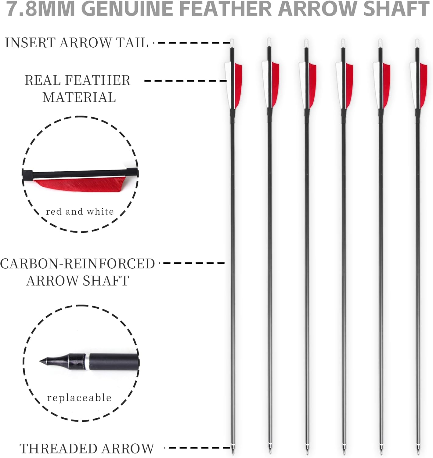 Traditional Longbow Archery Hunting Shooting 40inch Takedown Practice Competition Recurve Bow and Arrow Set Universal use of Both Hands