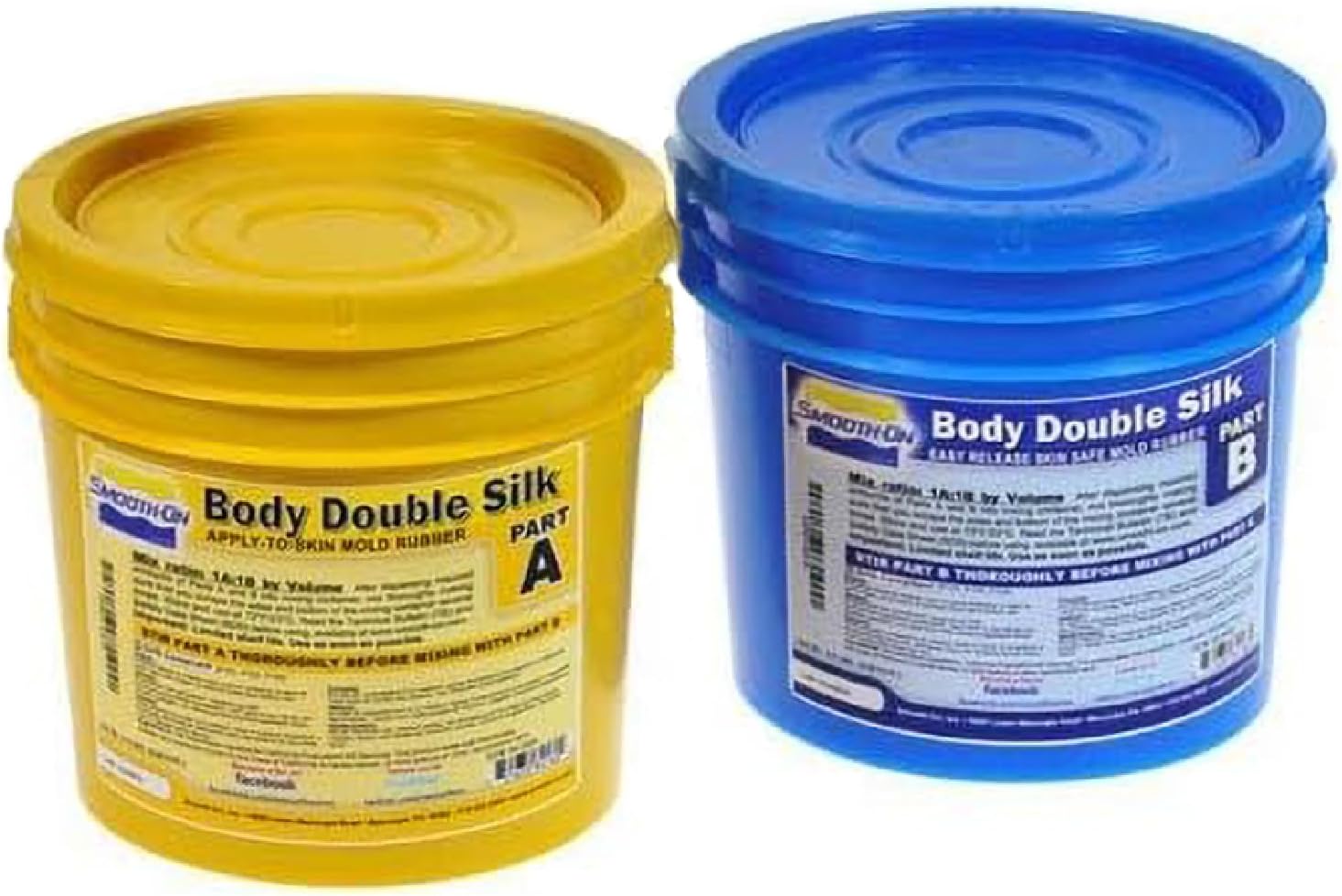 Smooth-On Body Double™ SILK Life Casting Silicone Rubber, Silicone Molds For Resin, Etc, Gallon Unit