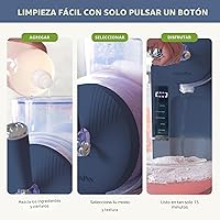 Vista 10 de GreenPan Frost, máquina para hacer helados y máquina para hacer slushies, helado suave, sorbete, margaritas, batidos, yogur helado, sin necesidad