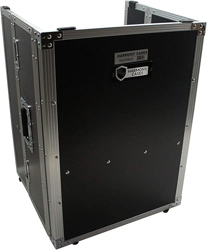 Miniatura 3 de Harmony Audio Cases HCDJSTAND26 - Soporte plegable de 26 pulgadas de altura, compatible con estuche mezclador inclinado