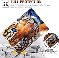 Vista 6 de CharmLife Samsung Galaxy Tab A7 Lite 2021 - Funda delgada con soporte ajustable con función de encendido y apagado automático para Samsung Tab A7