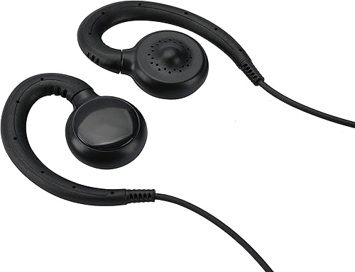 Miniatura 4 de CP100d CP200 - Auricular de radio compatible con Motorola BPR40 CLS 1110 1410 VL50 RDM2070D DLR1020 Walkie Talkie de 2 pines anillo C Auriculares de
