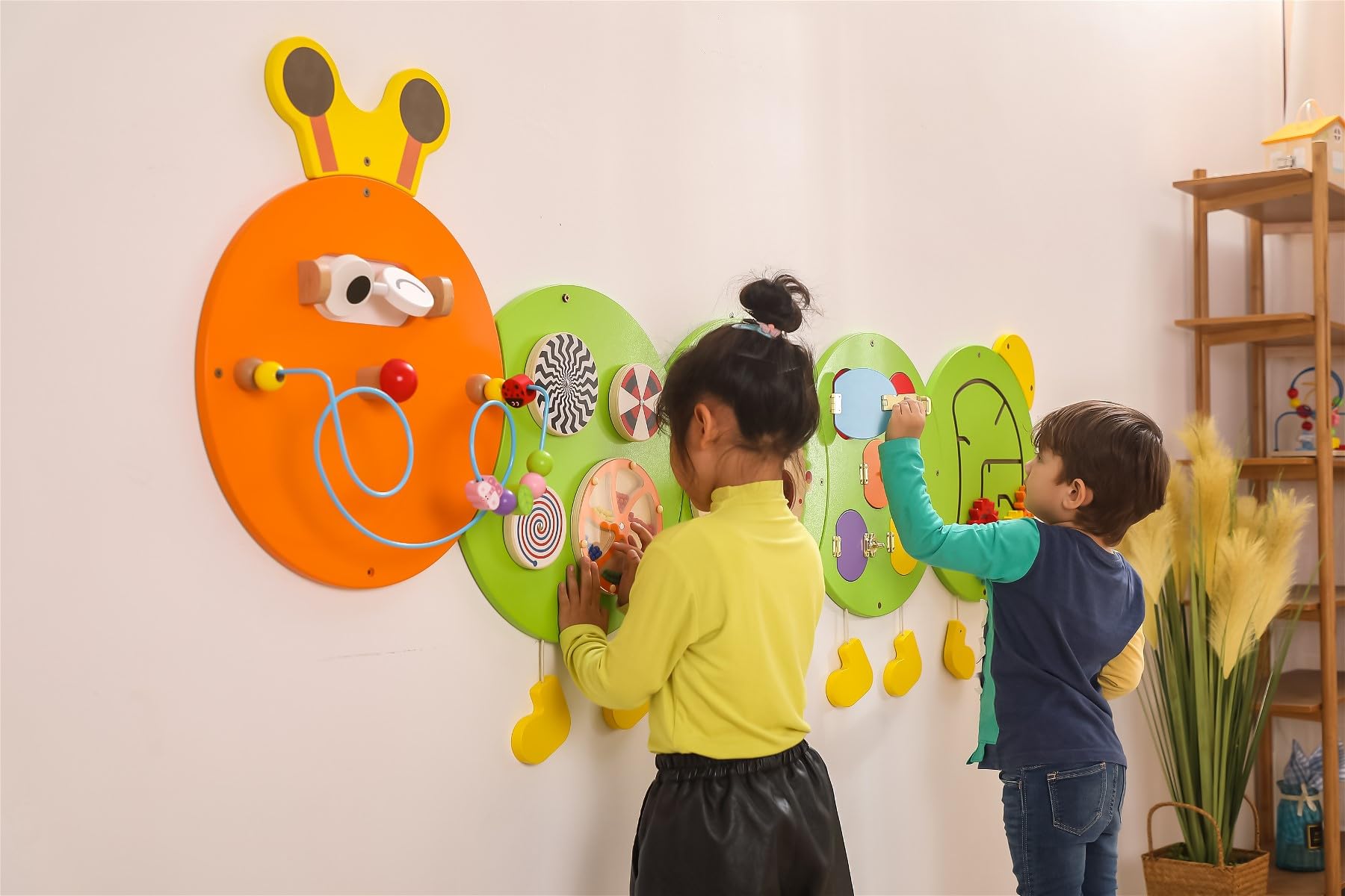 Viga Toys Wall Toy Caterpillar - Figura Decorativa de Pared (44557)