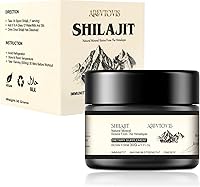 Vista 7 de Shilajit Pure Himalayan Organic-600mg Himalayan Shilajit Resin with Fulvic Acid and 85+ Trace Minerals Complex-High Potency for Energy-Immune