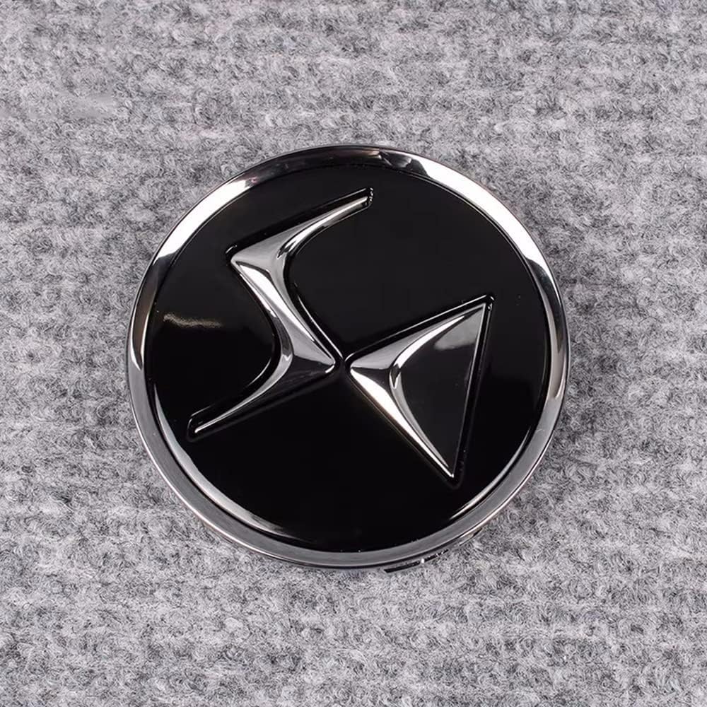 4 Pièces Voiture Cache Moyeux pour DS DS3 DS4 DS5 DS4S DS6 DS5LS Centre Jante Capuchons Enjoliveurs Décoration Couvercle Central Moyeu Roue Chapeau