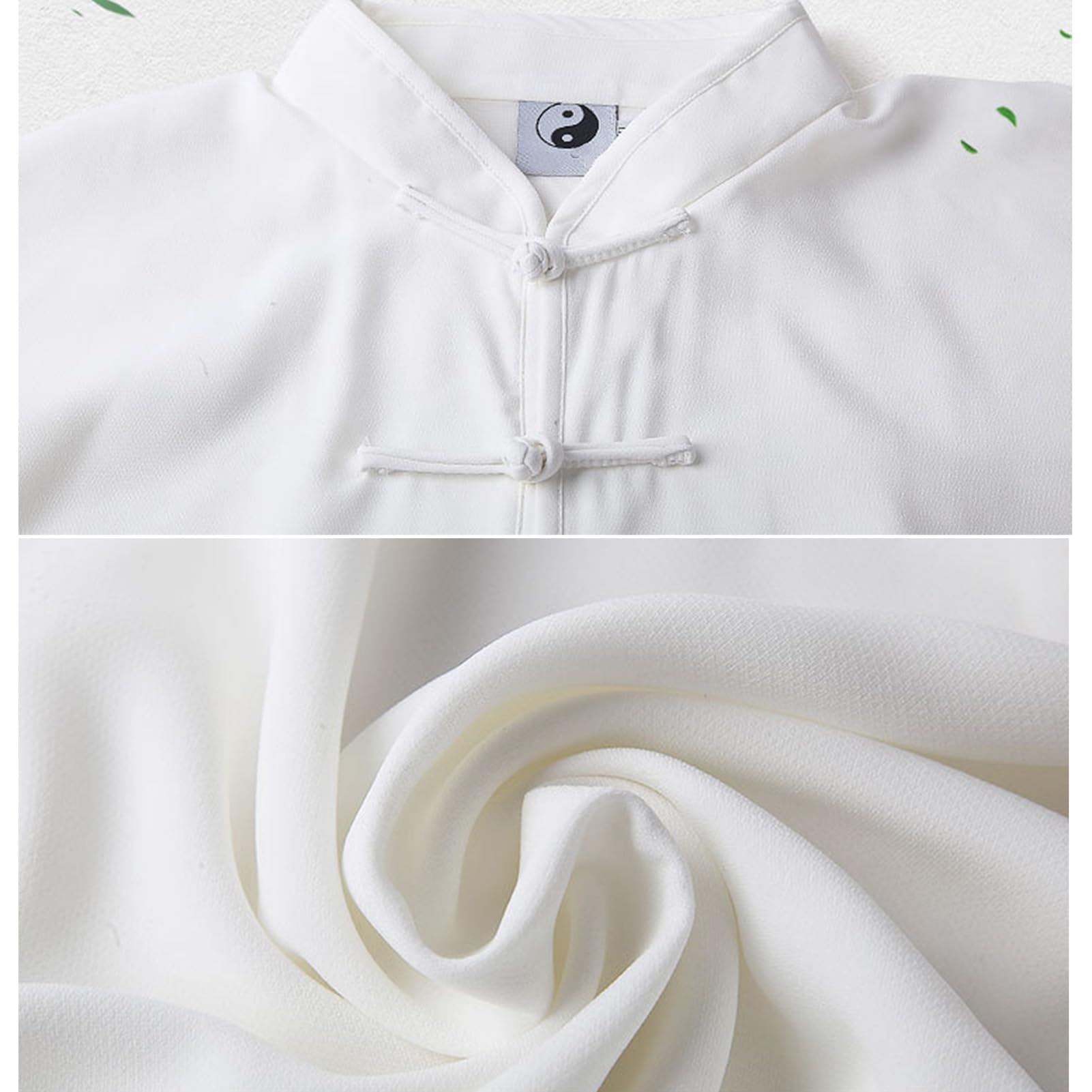 Uniforme Tai Chi, Arti Marziali Kung Fu Tai Chi Abbigliamento Uniforme Tang Suit Qigong Abbigliamento Tradizionale Cinese per Uomo Donna