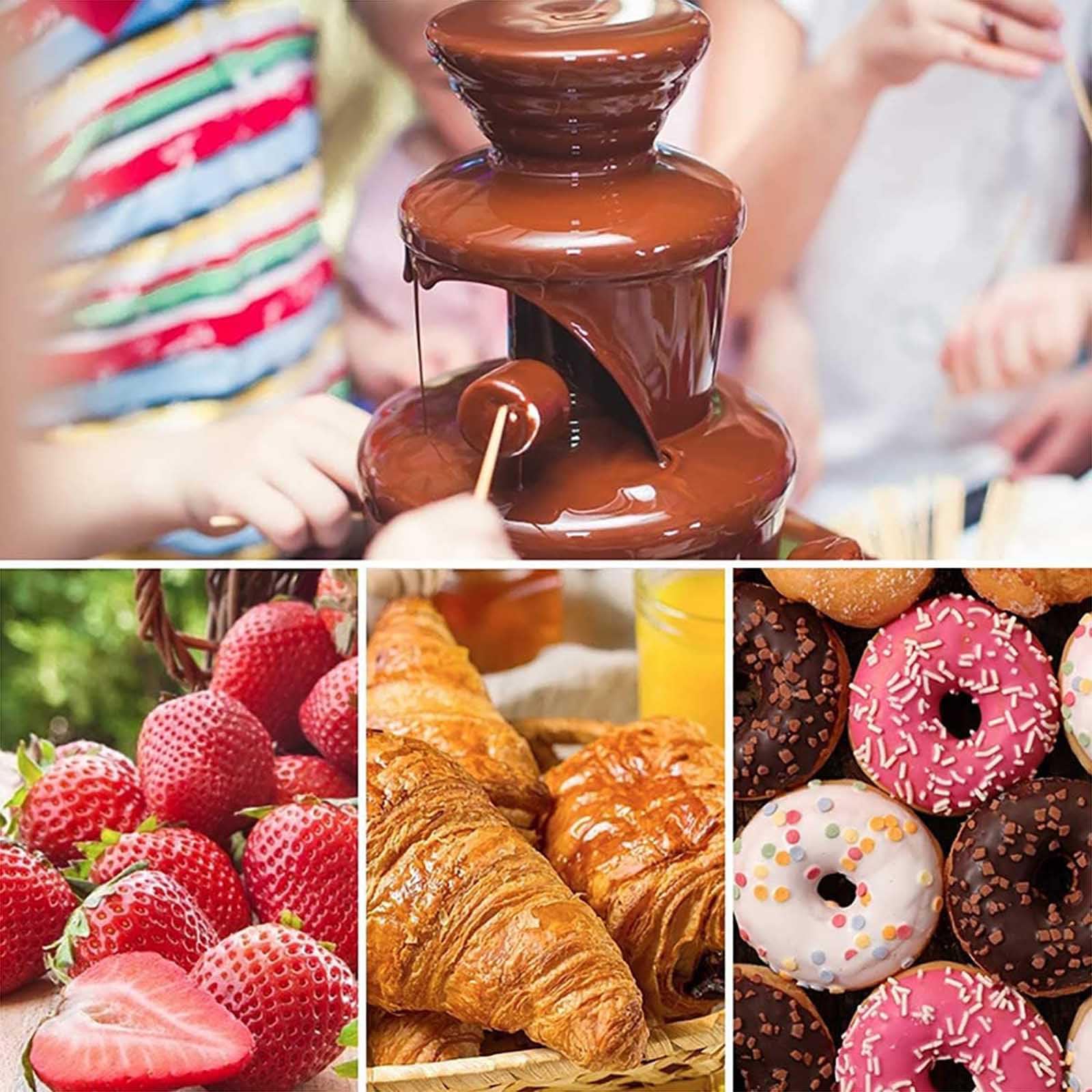 Fontaine À Chocolat Électrique 300W, Fontaine À Chocolat 4 5 6 7 Couches, Machine À Fondre Le