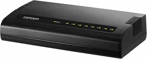 EHB-SX2A08F 8ポート10Gスイッチングハブ Amazon | I-O DATA 100BASE-TX/10BASE-T対応 8ポート レイヤー2