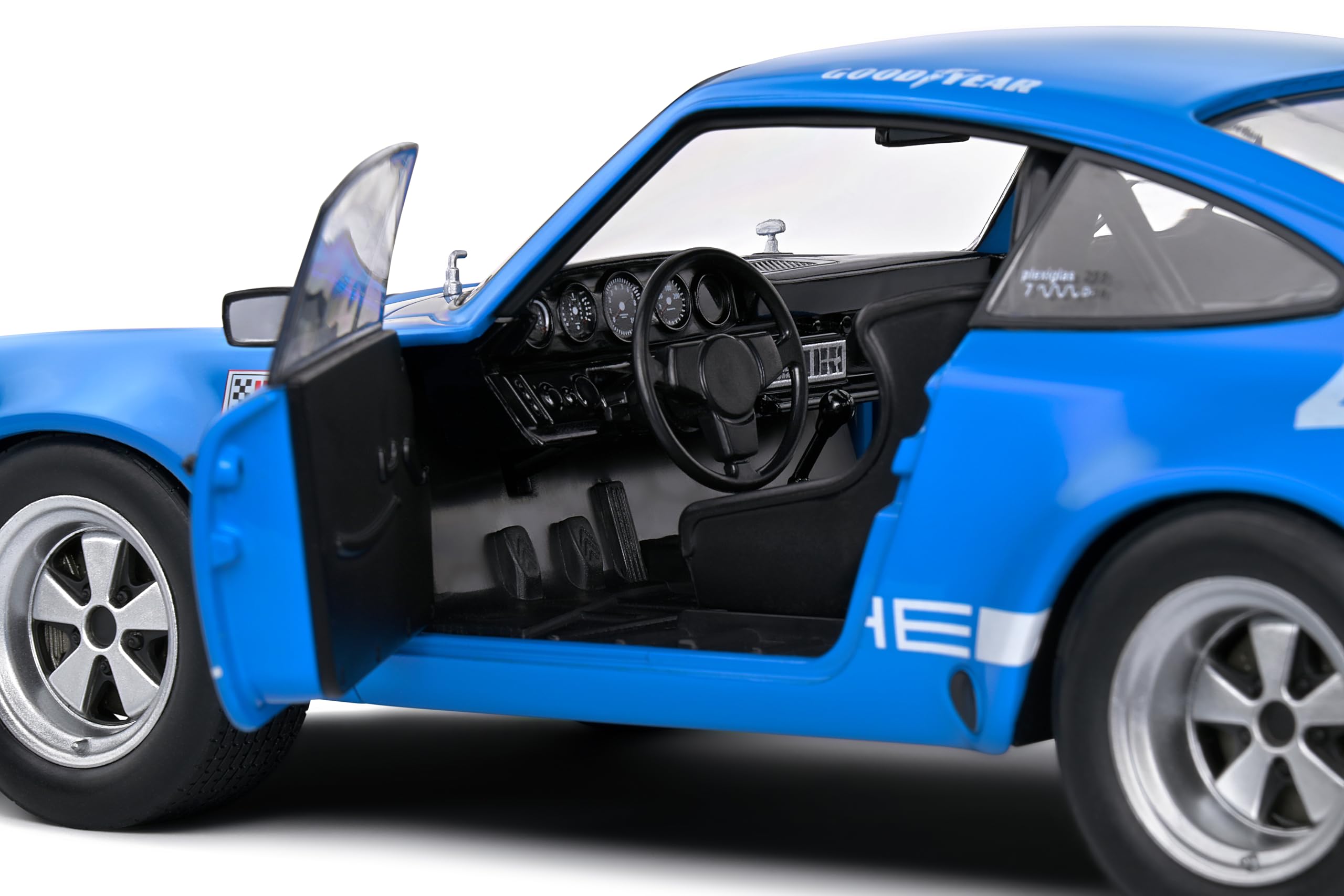 Amazon.com: Solido 1:18 Scale Diecast Porsche 911 IROC Blue #4