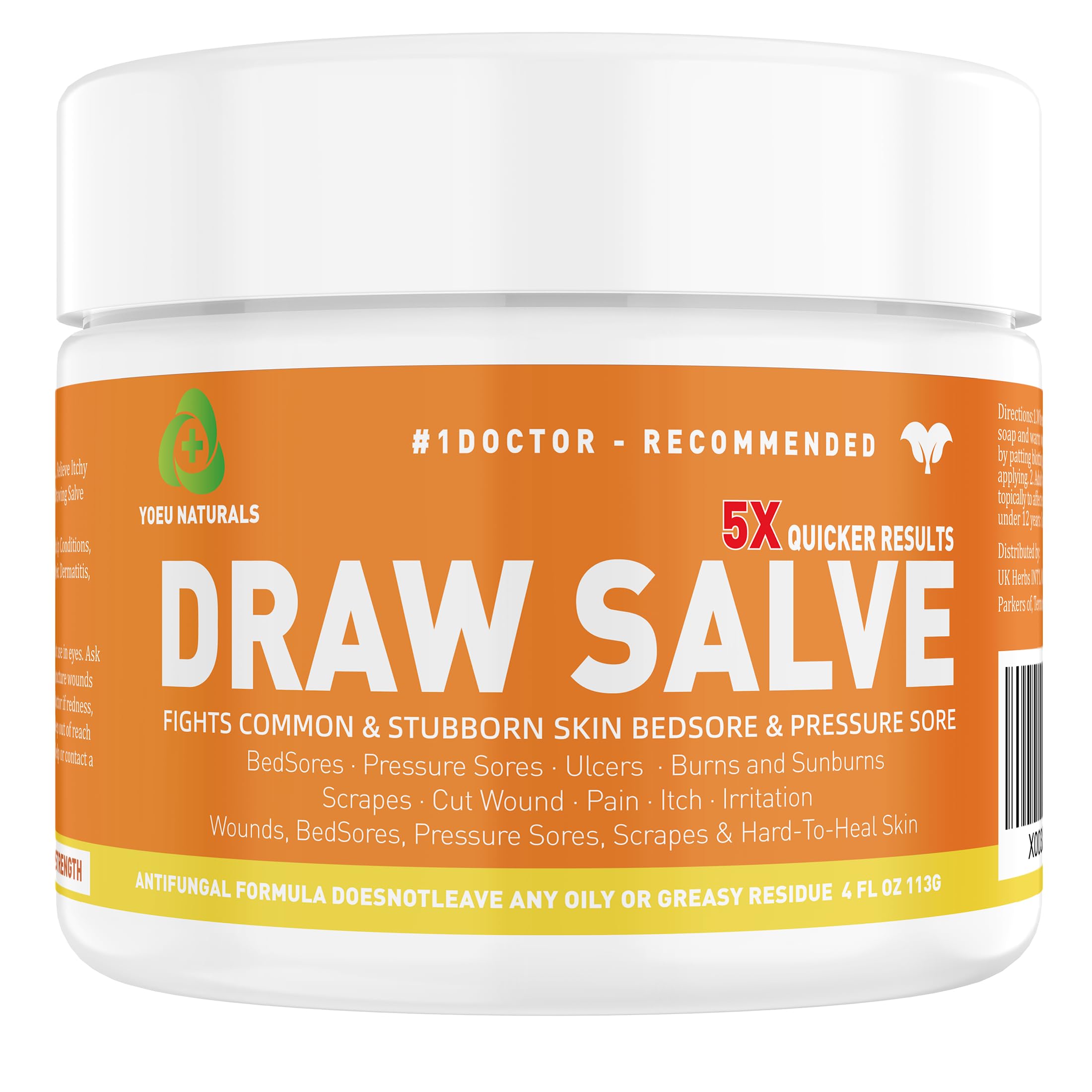 Natural Organic Manuka Honey Accelerated Healing Relief Care Products, Advanced Cream, Buttocks Bed Sores Cream, Pressure Sores, Wounds, Ulcers, Cuts, Scrapes, Burns Deep, Scar Gel, Children, Elderly