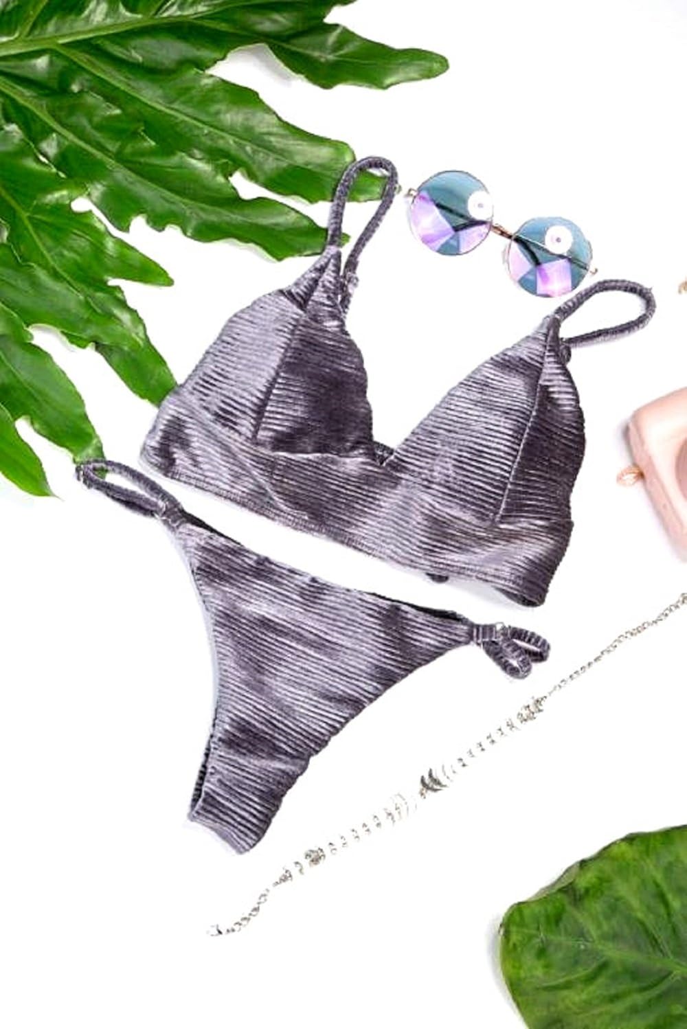 Sunrise Grey Bikini Mumbai Bikinis Miami (2) Clothing