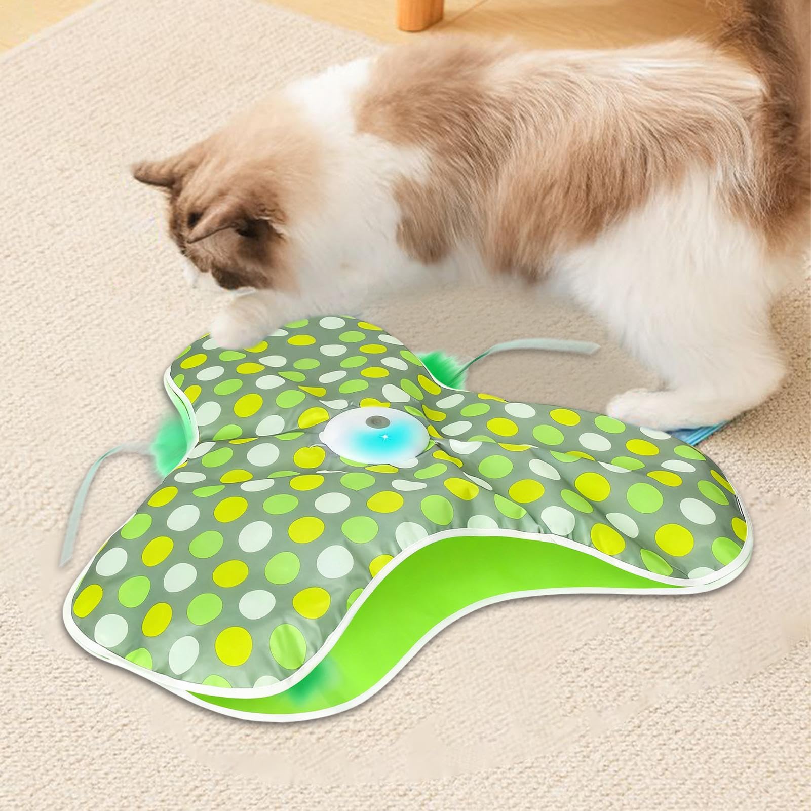 Generico Jouet automatique pour chats, rechargeable, stimulation cachée