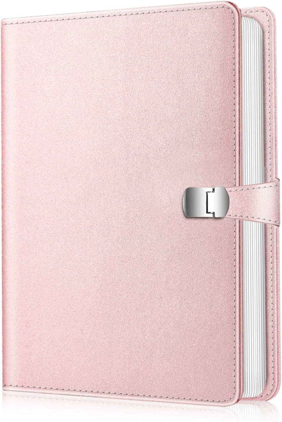 Fintie Photo Album for 4x6 Photos - 112 Pockets Vegan Leather Cover Memory Albums Book for Birthday Family Anniversary Vacation Pictures, Rose Gold