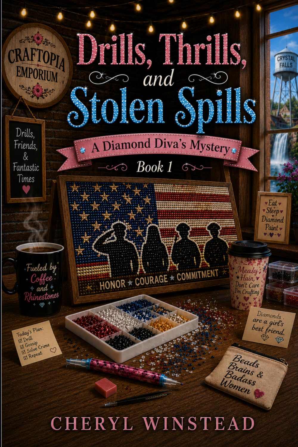Drills, Thrills, and Stolen Spills (A Diamond Diva's Mystery)