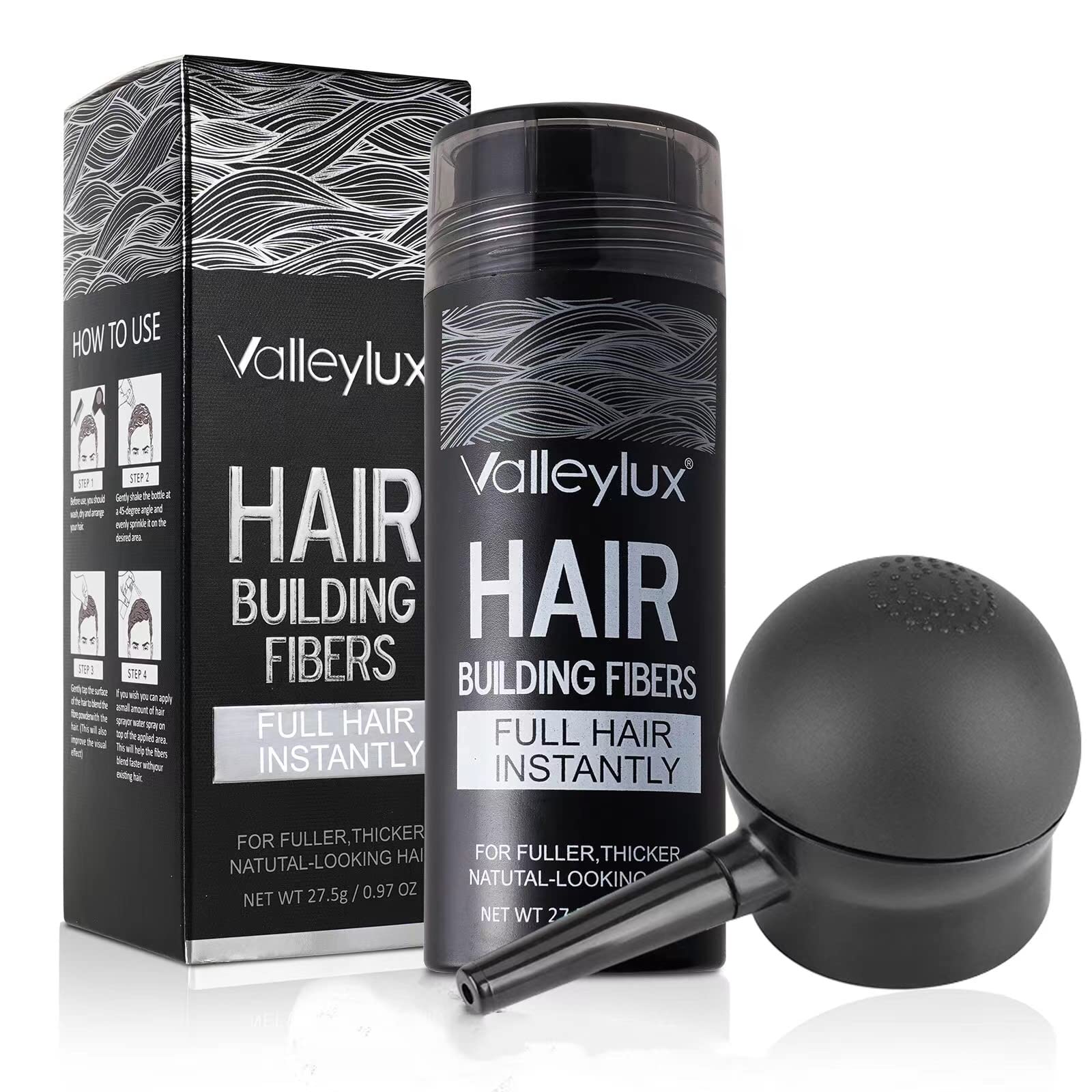 Buy Hair Building Fibers Natural & Undetectable, Hair Fibers for