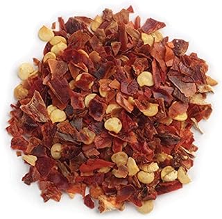 One 16 Ounce Bag Frontier Chili Peppers Crushed, Red Chili Flakes Certified Organic