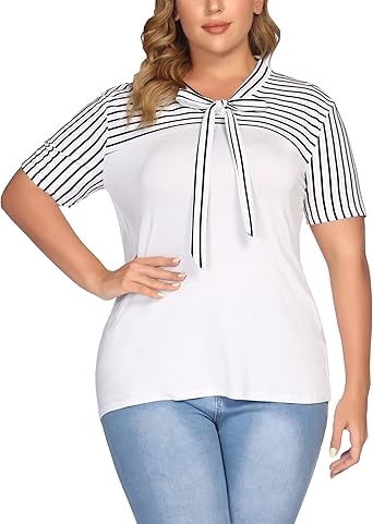 plus size womens work shirts