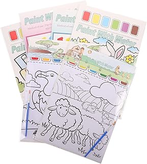 Toyvian 12 Pcs Coloring Book for Children Coloring Books for Kids Ages 2-4 DIY Coloring Book Returns Kids Educational Toys Kid Toy Drawing Book for Kids Water Coloring Painting Books Paper