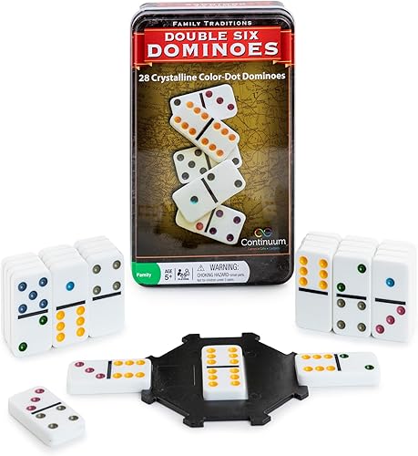 Family Traditions - Juego de dominó (doble 6 unidades)