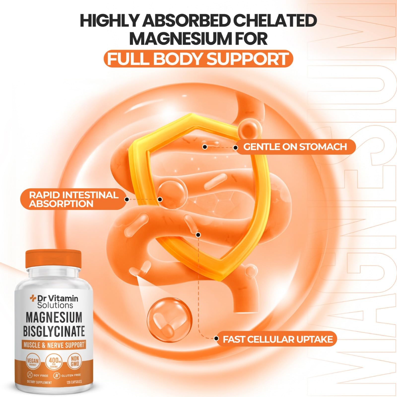 Magnesium Glycinate 400mg - Albion Chelated Bisglycinate for Sleep — Amazon image 4
