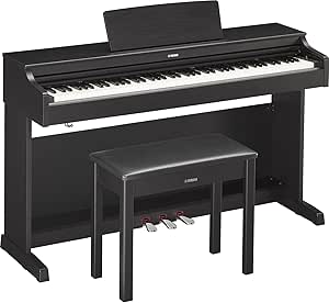 Yamaha YDP163B Arius Series Console Digital Piano with Bench, Black Walnut