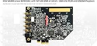 Vista 2 de Creative Sound Blaster AE-7 Hi-Res Tarjeta de sonido interna PCIe, procesador de cuatro núcleos, 127dB DNR DAC de clase ESS SABRE 9018