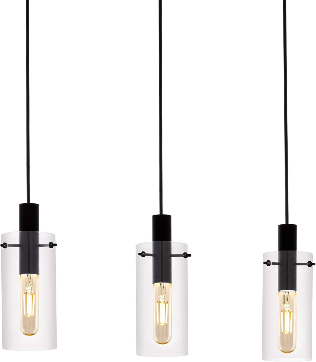 EGLO Montefino Pendant Light, 3-Bulb 