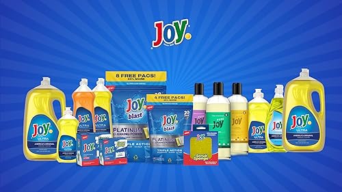 Miniatura 5 de JOY Ultra - Jabón líquido para platos ultra resistente, repuesto de jabón para platos grande, aroma fresco de limón, 90 onzas líquidas, paquete de 1