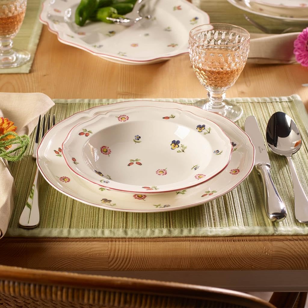 VILLEROY & BOCH Petite Fleur Set 6 Pezzi Piatto Fondo 23cm Tavola Porcellana