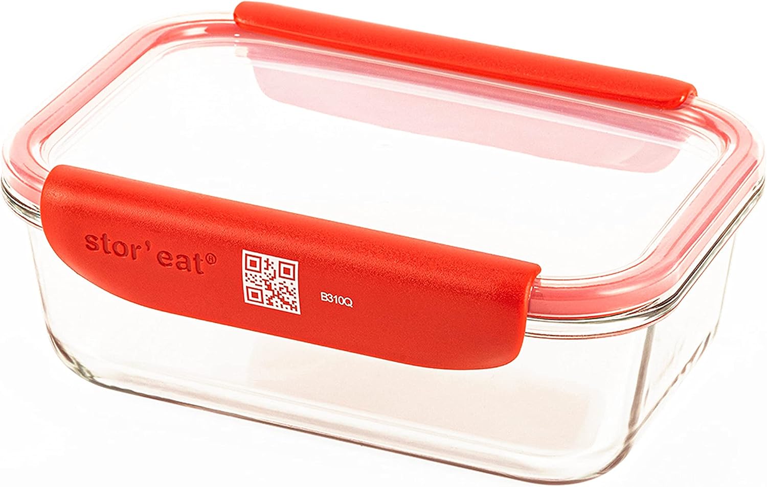 Mastrad - Stor'Eat Connected Food Storage Box - Resistant Borosilicate Glass - BPA Free - 1050ml