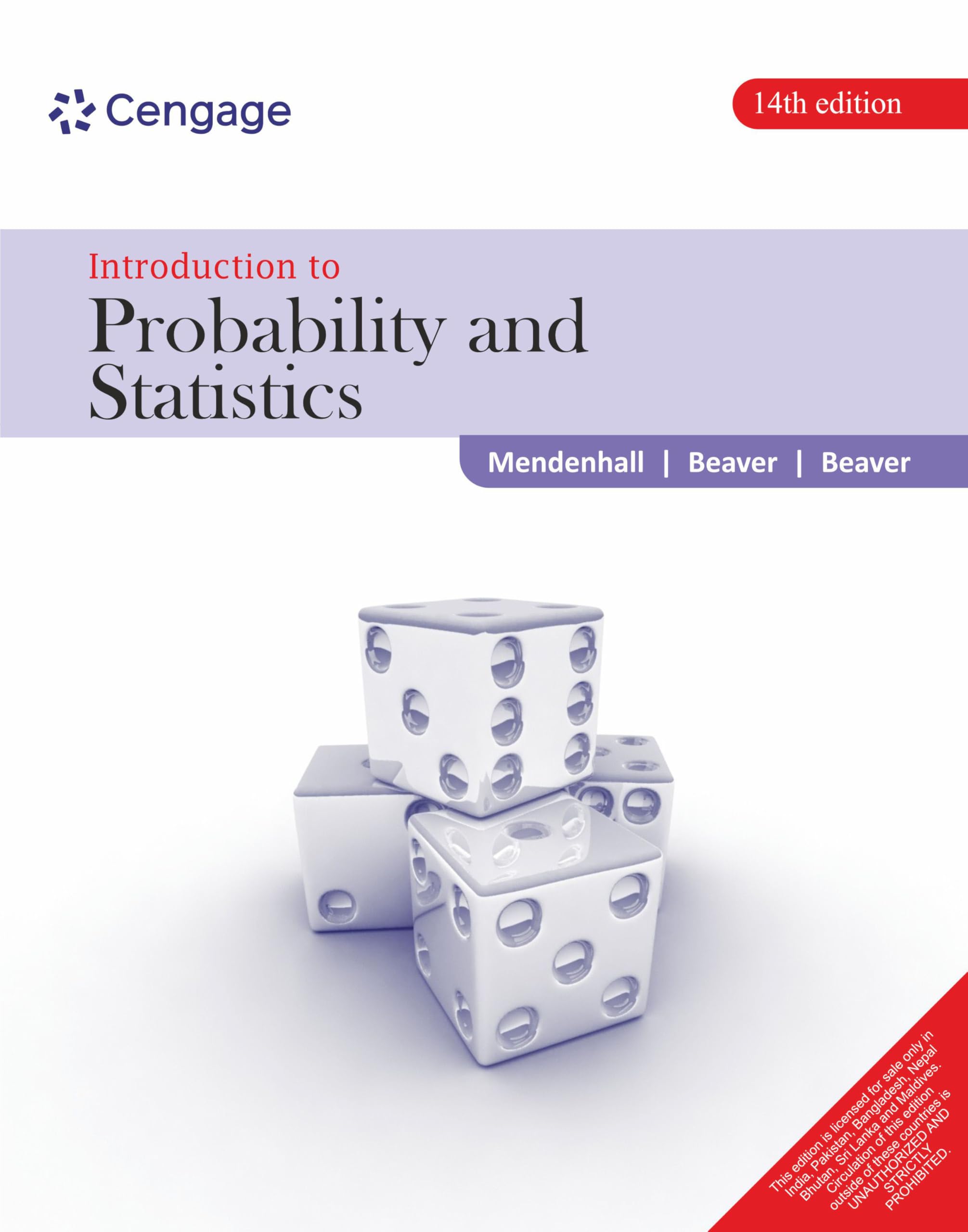 Introduction to Probability and Statistics with Course Mate [Paperback] [Jan 01, 2016] William Mendenhall; Barbara M. Beaver and Robert J. Beaver
