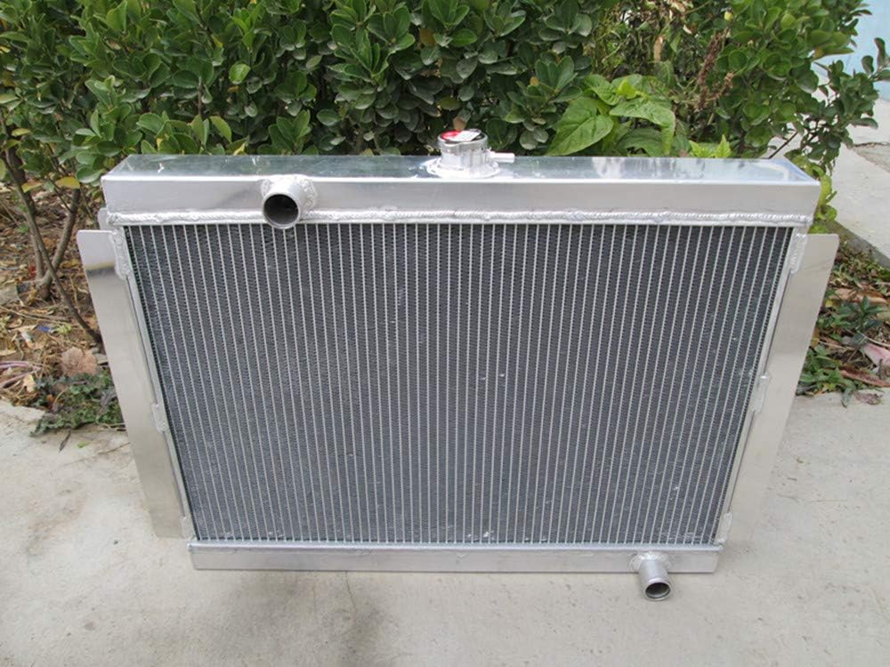 Radiador de aluminio de 3 filas para Nissan Datsun 280Z 280ZX 76 77 78 79 81 MT
