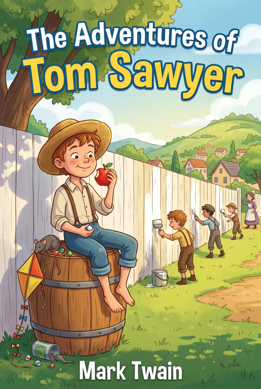 The Adventures Of Tom Sawyer (Illustrated)