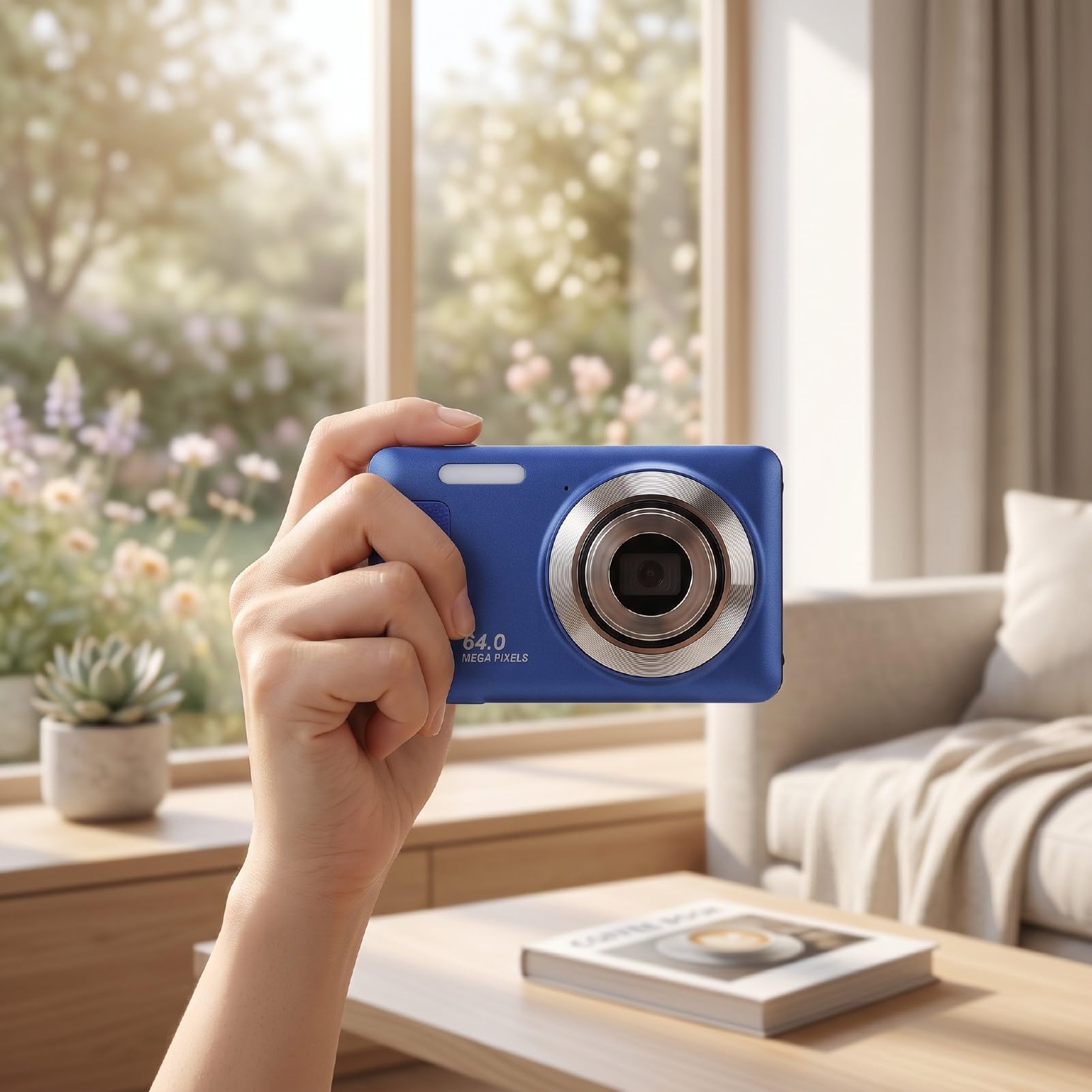 Appareil Photo Numérique 4K avec Mise au Point Automatique et 64