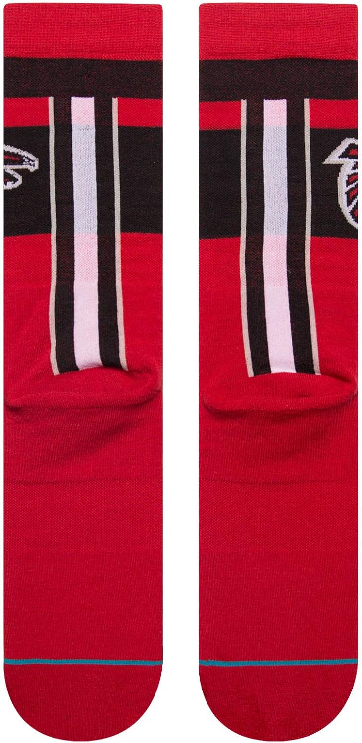 Stance Men's 49Ers Faithful Sock 9-12 Falcons - Red
