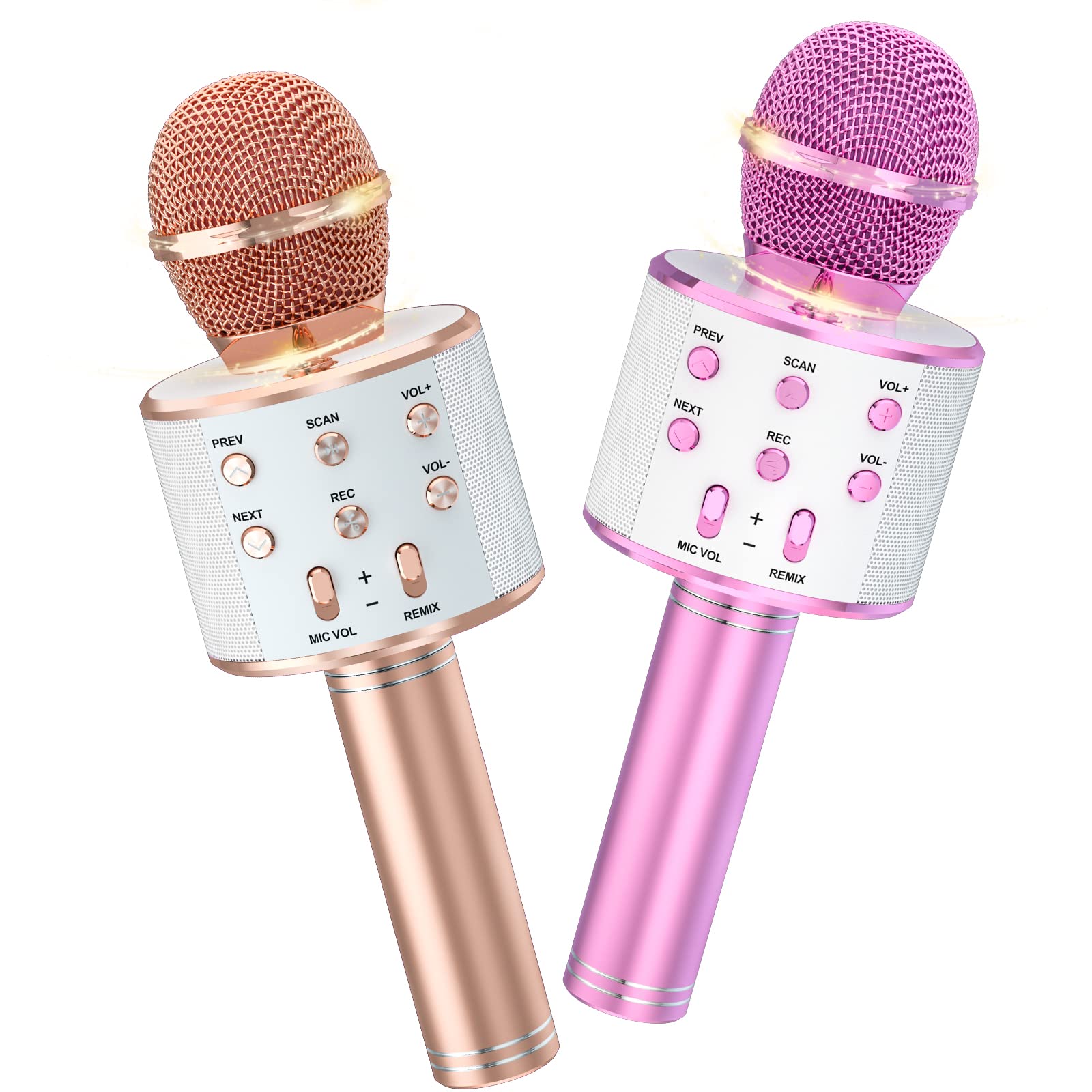 Ankuka Kids Karaoke Microphone 2 Pack