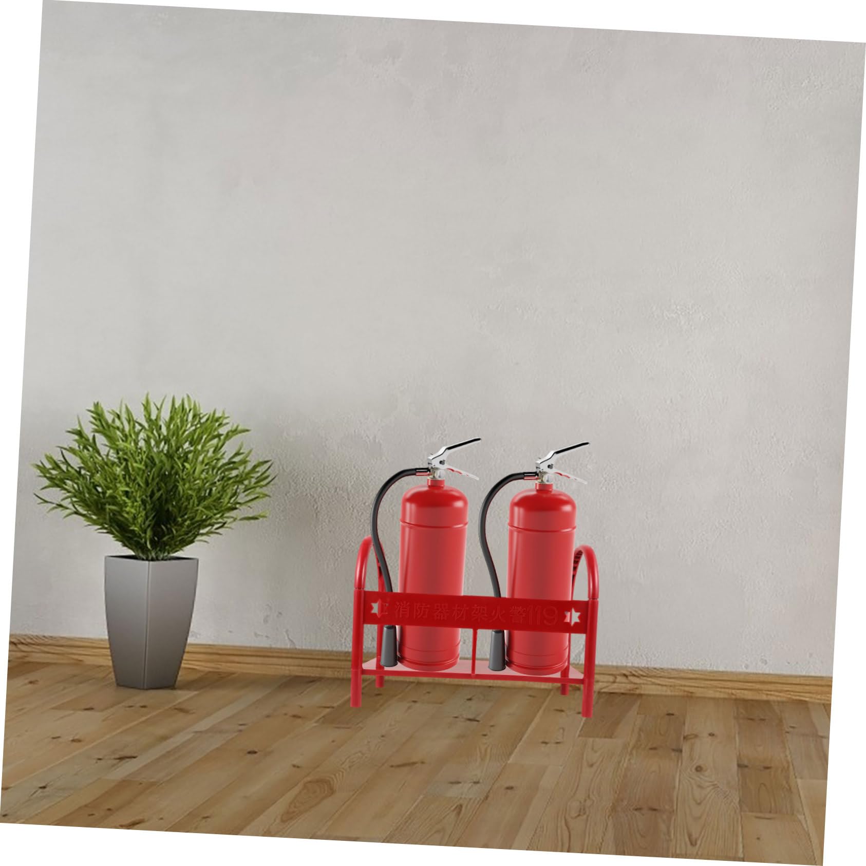 Alipis Base de Plástico para Extintor de Incendios de 3-5 Kg, Soporte Estable y Compacto para Extintores Pequeños, Base para Extintor Doméstico Resistente y Portátil, Adecuado