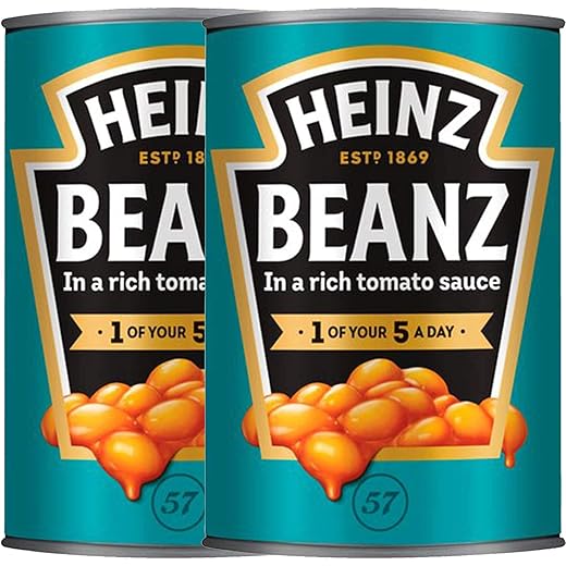 HEINZ Beanz in Tomato Sauce Baked 2 X 415 Gm 830 Gm