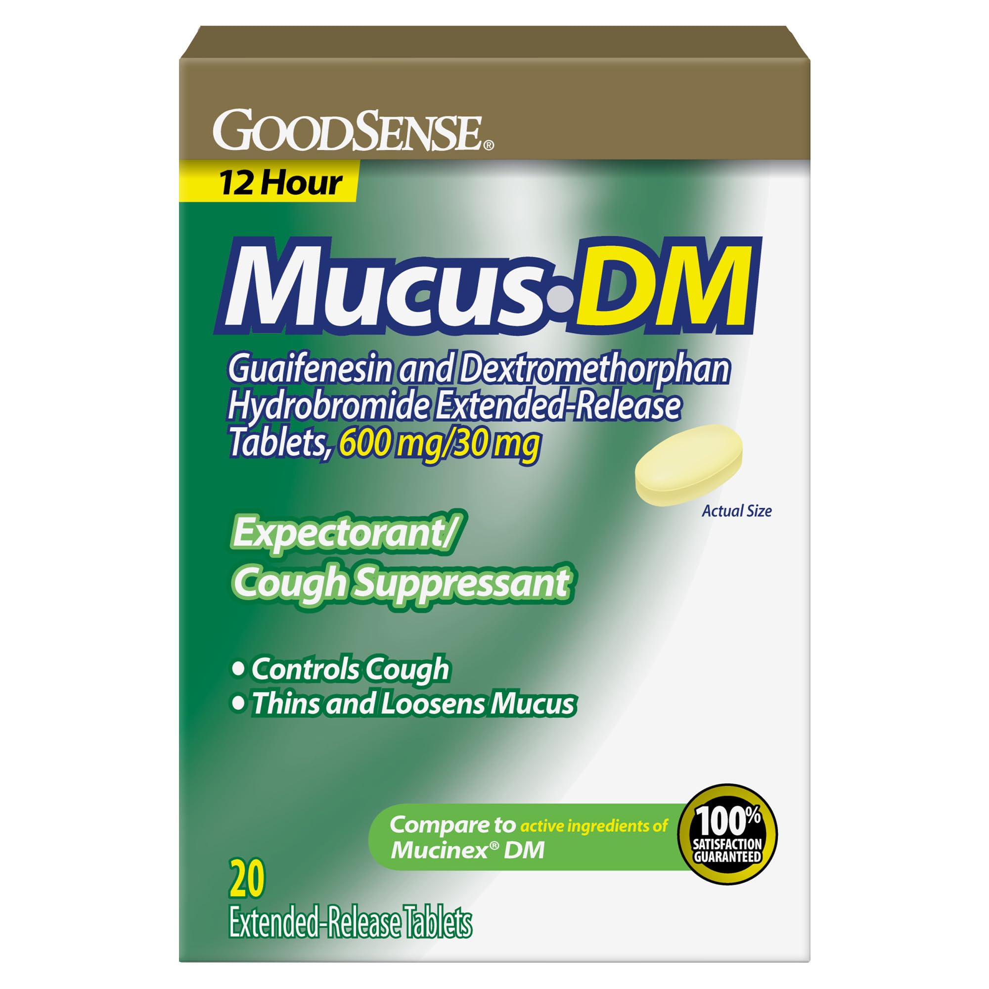 Good Sense Mucus Relief DM Extended-Release Tablets