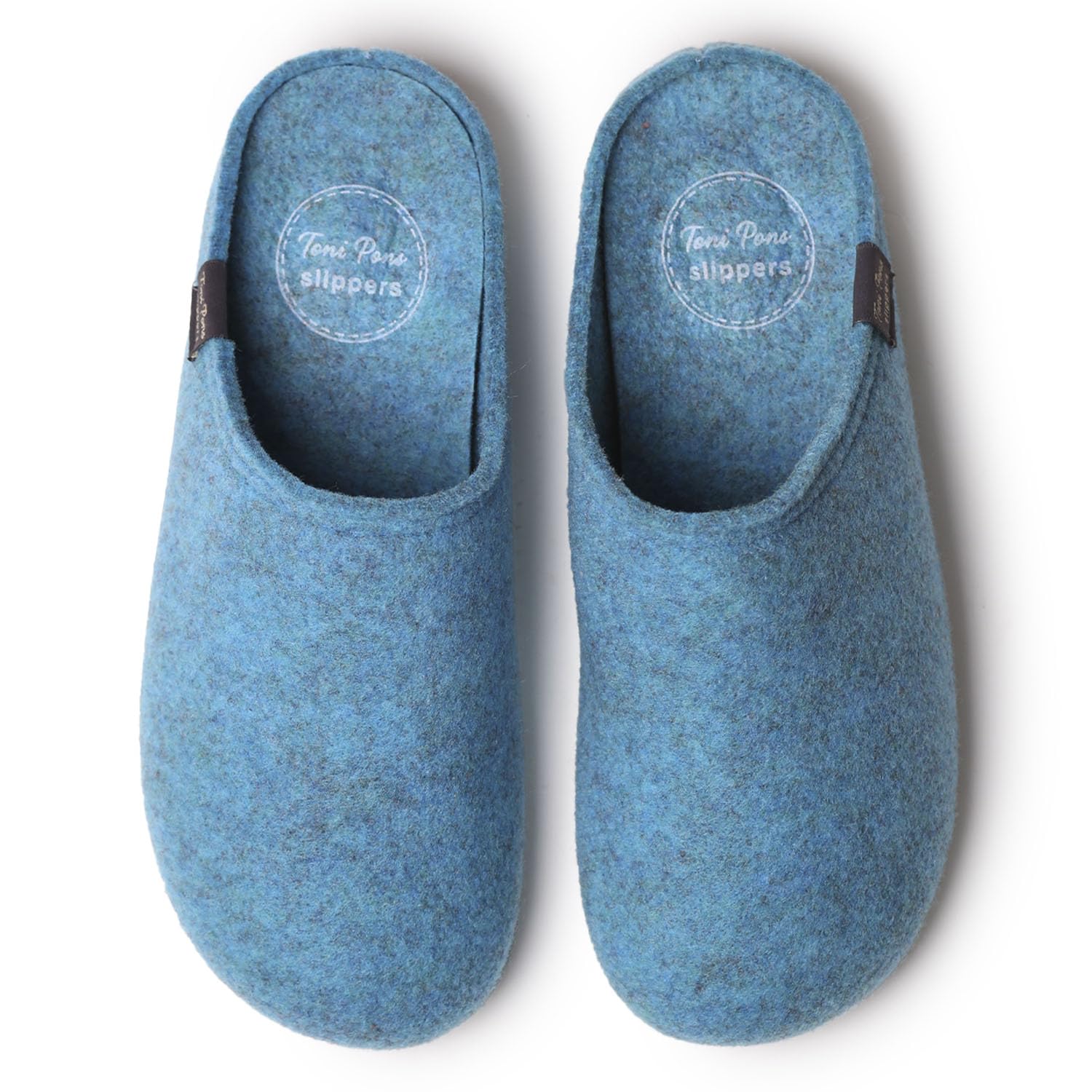 TONI PONS MONA-FR - Chaussons de maison femme en feutre recyclé.