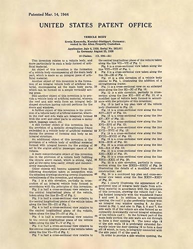 Miniatura 2 de Patente PrintsVolkswagen BeetleVW Beetle Póster de Patentes (8.5x 11")52